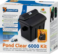 SuperFish Pond Clear Kit complet de filtration UV + Pompe