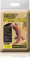 Areia terrário do deserto Exo-Terra amarela