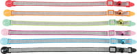 Halsband in nylon voor katten, verstelbaar, Shiny - verschillende kleuren
