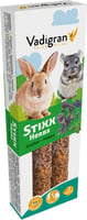 Barritas de hierbas Vadigran StiXX Herbs para conejos y chinchillas 90gr
