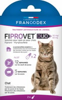 Fiprovet Duo Solução para spot-on gato