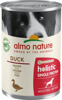 Boîtes Almo Nature Holistic Single Protein Digestion Sans céréales pour chien