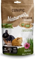 Cunipic Naturaliss Snack Guloseimas de imunidade para coelhos