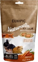 Cunipic Naturaliss Snack Multivitaminas golosinas para roedores y conejos