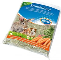 Duvo+ Heno con hierbas y zanahoria para roedores