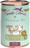 TERRA CANIS Grain Free Comida húmeda sin cereales para perros - 5 sabores diferentes