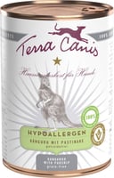 TERRA CANIS hypoallergene Pastete für Hunde - 2 Geschmacksrichtungen zur Auswahl