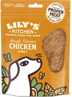 LILY'S KITCHEN Chicken Jerky Snacks de pollo deshidratado para perros