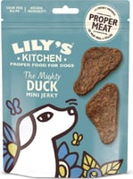 LILY'S KITCHEN The Mighty Duck Mini Jerky para cães