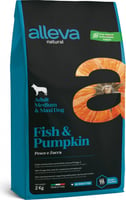 ALLEVA Natural Fish & Pumpkin - Ração seca para cão adulto de porte médio/grande