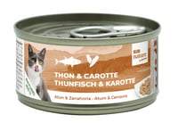 BUBIMEX Bubi Nature Tonijn & Wortel Blikvoer voor Katten: