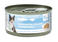 BUBIMEX Bubi Nature Nassfutter mit Seefisch für Katzen