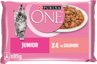 PURINA ONE Pâté para Gato Junior de Salmão