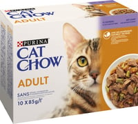 CAT CHOW Adult comida húmeda en gelatina para gatos