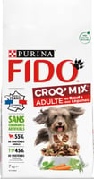 FIDO Croq Mix mit Rind oder Huhn für ausgewachsene Hunde