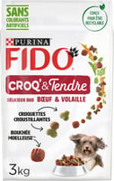 FIDO Croq' & Tendre - 2 saveurs