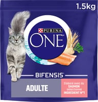 PURINA ONE Bifensis - Alimento seco para gato de salmão