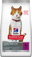 HILL'S Science Plan Adult Sterilised voor gecastreerde kat met Eend
