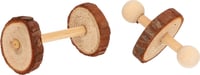 Set houten halters voor knaagdieren Zolia - 