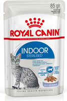 Royal Canin INDOOR STERILISED Pedaços em geleia para gatos de interior esterilizados de 1 a 7 anos
