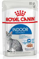 Royal Canin INDOOR STERILISED en Mousse pour chat d'intérieur stérilisé de 1 à 7 ans