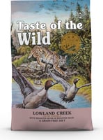 TASTE OF THE WILD Lowland Creek Cereali di quaglia e anatra senza cereali per gatti e gattini