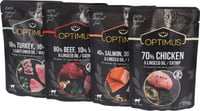 OPTIMUS Freshness Pack per gatti - 4 ricette a scelta - Pollo
