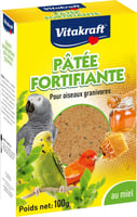 Patè Fortificante al miele di Vitrakraft per uccelli - 100gr