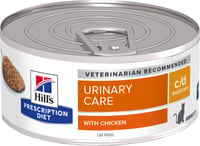 Hill's Prescription Diet c/d Urinary Multicare barattolo di strisce di pollo per gatti