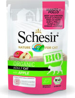Schesir Bio natvoer voor volwassen katten