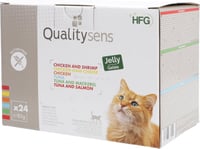 QUALITY SENS HFG Multipack Jelly Patè in gelatina 100% Naturali per gatto e gattino