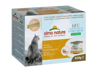 ALMO NATURE Multipack HFC Light Meal für Katzen 4 x 50gr - verschiedene Geschmacksrichtungen erhältlich