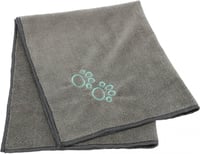 Grijze badstof handdoek