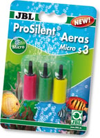 JBL ProSilent Aeras Micro, diffuseurs de couleur pour bulles d'air fines en aquarium