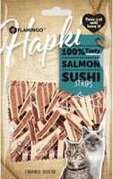 Golosinas para gatos HAPKI tiras de salmón sin azúcar sin gluten