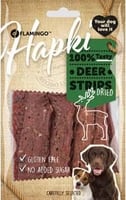 Snack per cani HAPKI Stecche di cervo - Senza zucchero e senza glutine