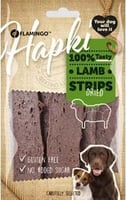 Snack per cani HAPKI Strisce di agnello Senza zucchero e senza glutine