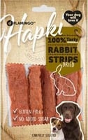 HAPKI Golosina para perros de conejo - sin azúcar ni gluten