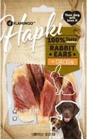 Snacks para cão HAPKI orelhas de coelho - sem açúcar e sem glúten