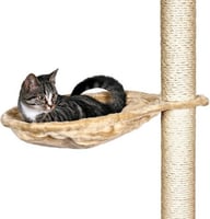 Hängematten-Nest für Kratzsäulen in beige für Katzen