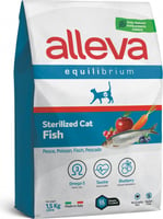 ALLEVA Equilibrium de peixe para gato esterilizado