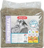 Zolux Premium Alpine Hay con carota e dente di leone