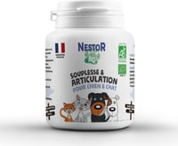 NESTOR BIO Aliment complémentaire en poudre Souplesse et Articulation pour chien et chat