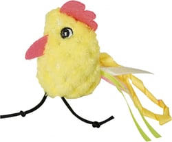 Peluche Poule avec Herbe à Chat Tyrol