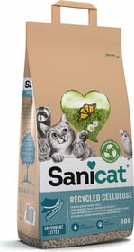 Sanicat - Mehr-Tier absorbierendes Streu aus recycelter Zellulose