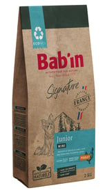 BAB'IN Signature Mini Junior au poulet pour chiot de petite taille 