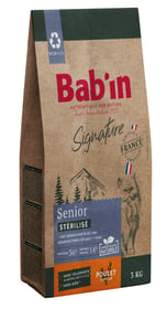 BAB'IN Signature Senior 7+ au poulet pour chat senior stérilisé