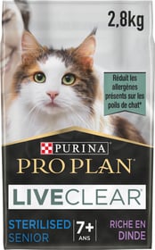 PRO PLAN Liveclear Sterilised Senior 7+ s Puranom