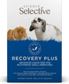 Suprême Science Selective Vetcare Recovery Plus Sachet aliment de gavage lapin, cobayes, chinchillas, octodons 