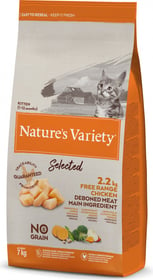 NATURE'S VARIETY Selected getreidefrei mit Freilandhuhn ohne Knochen für Kätzchen